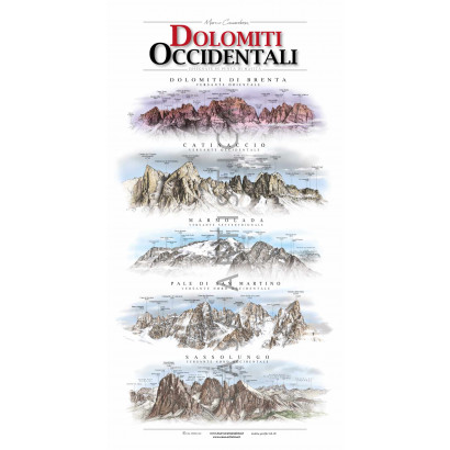 Western Dolomites Poster