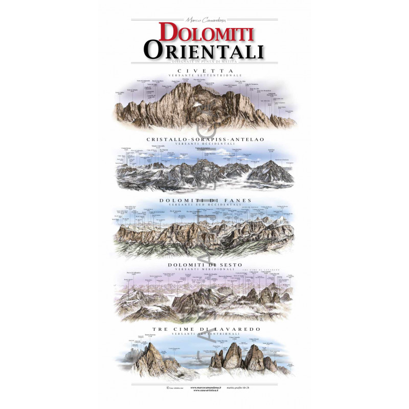 Locandina Dolomiti Orientali