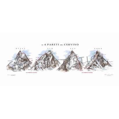 Matterhorn - The four walls