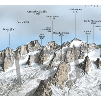 Pizzo Badile - Versante Sud